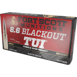 FORT SCOTT 8.6 BLACKOUT 235GR