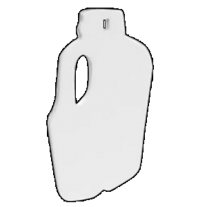 Birchwood Casey BC-47712 Centerfire Silhouette Milk Jug 3/8" AR500 Steel Target