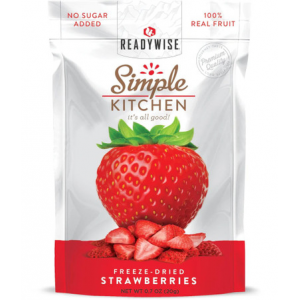 ReadyWise Freeze-Dried Strawberries - 6 Pack