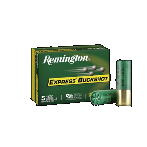 REMINGTON Express Magnum Buffered Buckshot Loads 12 Ga. 2.75 In. 12 Pellet 00 Buck Shot 5 Rd.