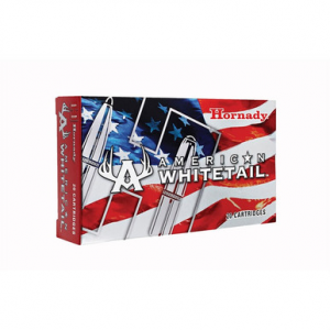 HORNADY American Whitetail Rifle Ammo 450 Bushmaster 245 Gr. Interlock 20 Rd.