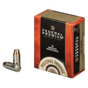 FEDERAL Premium Personal Defense 38 Special Jacketed Hollow Point 110 Grain 20 Rounds