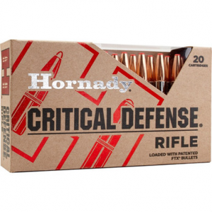 HORNADY Critical Defense Rifle Ammo 223 Rem. 73 Gr. Ftx 20 Rd.