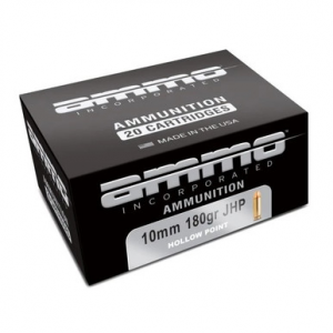AMMO Inc Signature Defense 10mm Handgun AMMO - 180 Grain | Jhp | 20rd Box