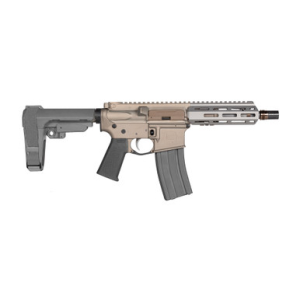 Q LLC Sugar Weasel PISTOL, 300 Blackout, 7in. Barrel, 30rd, SBA3 Brace - FDE (SW300BLK7INPISTOL)