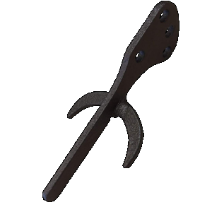 Skull Hooker SKHLHPBLK Little Hooker Prong Small/Mid-Size Game Black Steel