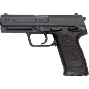 HK USP V1, 45ACP, 4.4in. Barrel, 12rd - Black (81000322)