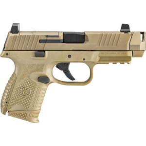 FN 509C 9mm Luger 4.02" 10 Rounds Flat Dark Earth PVD Compensated