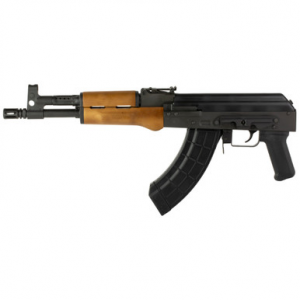 Century Arms BFT47 AK-47 Pistol 7.62x39 12.6" Barrel Wood Handguard 1.5mm Receiver w/ Bulged Forged Trunnion Side Optic Rail