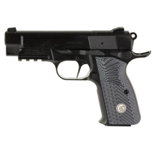 EAA GIRSAN 390446 MC P35PI OPS 9mm Luger 15+1 3.88" Matte Black Optic Ready/Serrated Steel Slide, Matte Black Steel Frame w/Accessory Rail & Beavertail Black Textured G10 Grips Ambidextrous