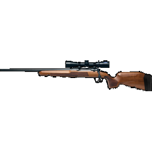 Savage Axis 2 XP Combo 22-250 Rem 22" 4+1 Matte Sporter Barrel Walnut Stock Left Hand