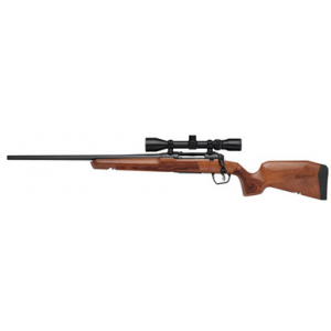 Savage Axis 2 XP Combo 223 Rem 22" 4 Rounds Matte Sporter Barrel Walnut Stock Left Hand