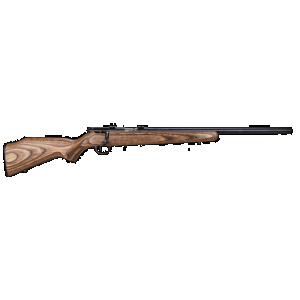 Savage 93R17 BV 17 HMR 21" 5+1 Matte Heavy Barrel Natural Brown Laminate Stock
