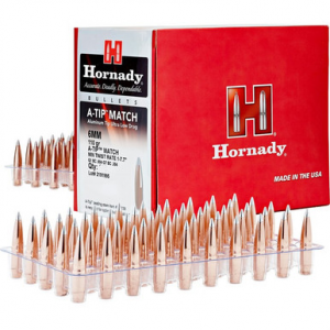 Hornady 261792 6.5mm .264 135gr A-Tip Match 500 Per Box/6 Case
