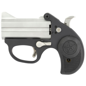Bond Arms BASL Stinger 380 ACP 2rd 3" Matte Stainless Steel Barrel, Anodized 7075-T6 Aluminum Frame, Rebounding Hammer, Blade Front/Fixed Rear Sights, Rubber Grip, Manual Safety