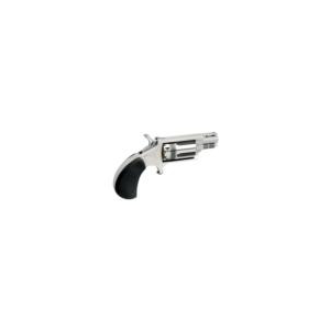 NAA Wasp Mini-revolver Combo 22 Lr/.22 Wmr Stainles/black 1.13 In. 5 Rd.