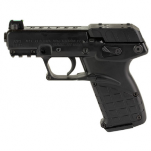 Kel-Tec P17BBLKOR P17 22 LR 16+1 3.80" Black Threaded Barrel, Black Optic Ready/Serrated Slide, Black Polymer Frame w/Picatinny Rail, Black Polymer Grip