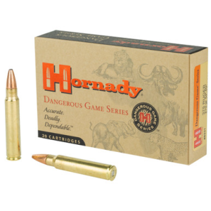 Hornady 8231 Dangerous Game 375Ruger 270gr InterLock Spire Point Recoil Proof 20 Rounds