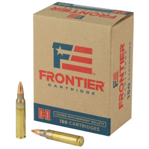 Hornady Frontier Rifle Ammo 223 Rem. 55 gr. FMJ 150 rd.