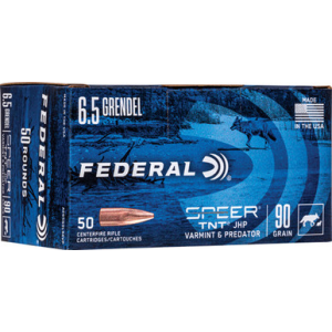 Federal American Eagle 6.5 Grendel Jacketed Hollow Point 90 Grain 50 Rounds