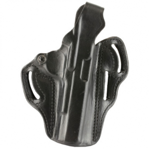 DeSantis Gunhide 001BA21Z0 Thumb Break Scabbard OWB Black Leather Belt Slide Fits 1911 Colt Govt Right Hand