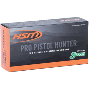 HSM 35723N Pro Pistol 357 Mag 158 gr Jacketed Hollow Cavity 50 Rounds