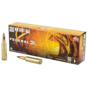 Federal Fusion 300 WSM Soft Point 180 Grain 20 Rounds