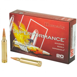 HORNADY Superformance Rifle Ammo 7mm Rem. Mag. 162 Gr. Sst 20 Rd.