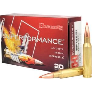 Hornady Superformance Rifle Ammo 6.5x55 140 gr. SST 20 rd.