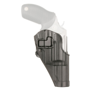 Blackhawk 410540BKR Serpa CQC OWB Size 40 Matte Black Polymer Fits Taurus Judge, Belt Loop/Paddle Mount, Right Hand
