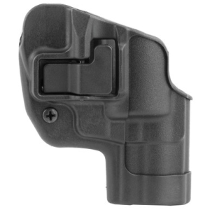 Blackhawk 410532BKR Serpa CQC OWB Size 32 Matte Black Polymer Belt Loop/Paddle Fits Taurus 85 2" Barrel Right Hand