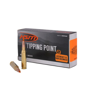 HSM Tipping Point 2 Rifle Ammo 7mm-08 Rem. 162 gr. SST 20 rd.