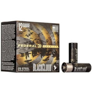 Federal Premium Black Cloud 12 Gauge 1 Shot 1 1/4 Ounce 25 Rounds