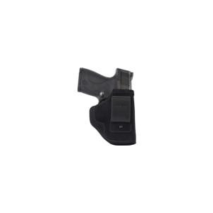 Galco STO834B Stow-N-Go IWB Black Leather Compatible w/ Glock 48/48 MOS/S&W M&P Shield EZ Belt Clip Mount Right Hand