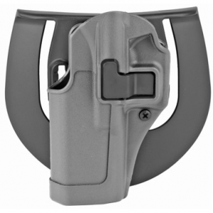 Blackhawk 413500BKL Serpa CQC Sportster OWB Size 00 Gun Metal Gray Polymer Paddle Compatible w/Glock 17/22/31/47 Left Hand