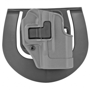 Blackhawk 413501BKR Serpa CQC Sportster OWB Size 01 Gun Metal Gray Polymer Paddle Compatible w/Glock 26/27/33 Right Hand