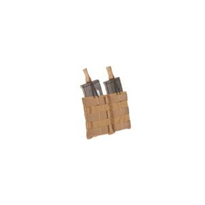 TAC Shield T3507CY Speed Load Double Rifle Magazine Pouch (MOLLE)