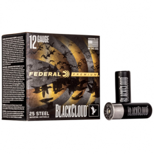Federal Premium Black Cloud 12 Gauge 2 Shot 1 1/8 Grain 25 Rounds