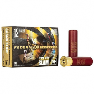 Federal Premium Grandslam 12 Gauge Copper-Plated Lead 2 Grain 10 Rounds