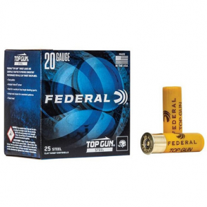 Federal Top Gun Steel 20 Gauge 7/8 Ounce 7 Shot 25 Rounds