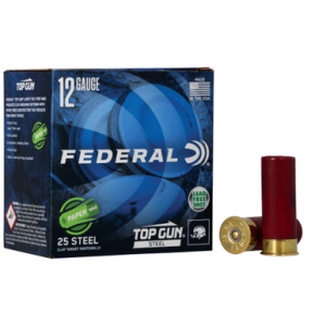 Federal Top Gun 12 Gauge Steel Shot 1 Ounce 7.5 Shot 25 Rounds