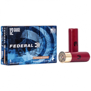 Federal Power-Shok 12 Gauge 1 1/4 Grain Slug 5 Rounds