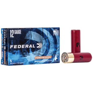 Federal Power-Shok 12 Gauge Hollow Point Rifled Slug 1 1/4 Grain 5 Rounds