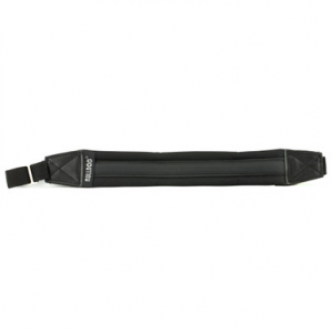 Bulldog BD810 Deluxe Rifle Sling Black Nylon, 1" Wide, Padded Design