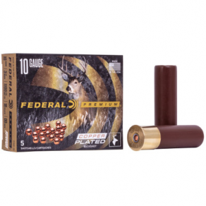 Federal Premium Vital Shok 10 Gauge 00 Buckshot 18 Grain 5 Rounds