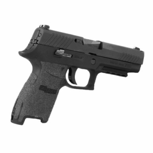 Talon Grips 001R Adhesive Grip Textured Black Rubber for Sig Compact P320, P250, M17, M18 with Medium Grip Module