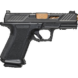 Shadow Systems SS1039CA MR920 Elite 9mm 10+1 Bronze TICN Black Nitride Optic Cut/Serrated/Window Cut Stainless Steel Slide Black Black Interchangeable Backstrap Grip *CA Compliant