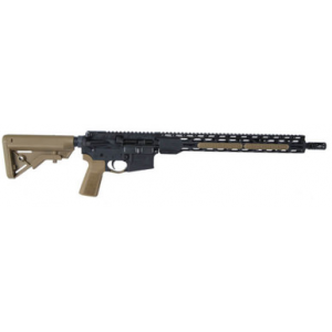 Radical Firearms Forged AR15 Rifle - Black / Coyote Brown | 5.56NATO | 16" Barrel | 15" RPR Free Float M-LOK Rail | B5 Stock & Grip