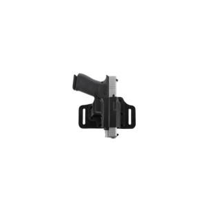 Galco TS212B TacSlide OWB Black Kydex/Leather Belt Slide Fits 1911 Fits 3-5" Barrel Right Hand