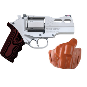 Chiappa Firearms Rhino 357 Magnum 3 Inch 6 Rounds Stainless Silver Revolver